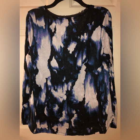 Simply Vera Vera Wang, Top Size PXL crinkle design longsleeve NWT Size Petite XL - Picture 9 of 10